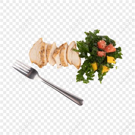 Isang Plato Ng Inihaw Na Karne Ng Manok Imahe ng PNG PSD.